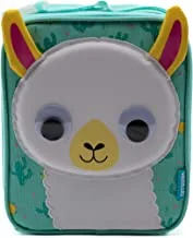 Smash Lunch Bag Insulated Lunch Box for Kids Funny 3D Design Animal Lama Perfect for School/Camping/Hiking/Picnic/Beach/Travel