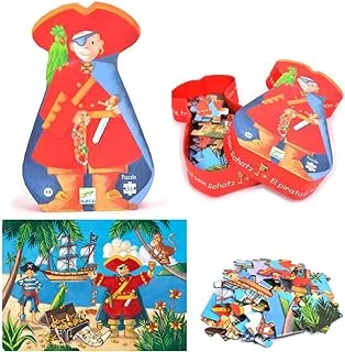 The pirate and his treasure Puzzle- 36pcs