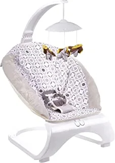 Amla Care 88961 Portable Musical Elephant Design Baby Rocking Chair