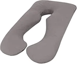 Stylie U Shape Comfortable Pregnancy & Maternity Pillow, Gray 2 Pieces