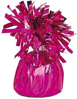 Unique Foil Balloon Weight,Magenta,7 oz.,37530