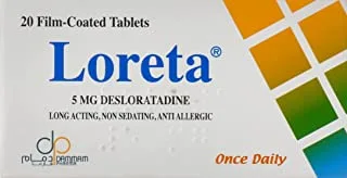 Loreta 5mg Tablets 20-Pack