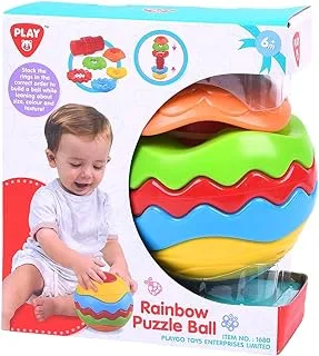 Playgo Rainbow Puzzle Ball