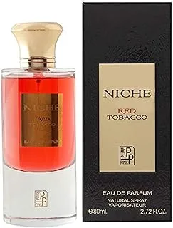 Pierra Katra Niche Red Tobacco Eau De Perfume for Unisex, 80 ML
