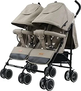 Amla Care Two Luxury Baby Stroller, Brown, 2.0 kilograms, 1.0 Count, ST413BN