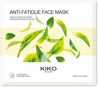 KIKO Milano Antifatigue Face Mask | Moisturising Hydrogel Face Mask With Green Tea Extract