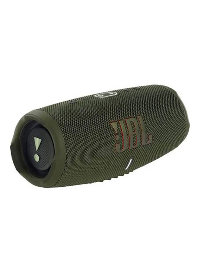 JBL Charge 5 Portable Speaker - Built In Powerbank - Powerful Pro Sound - Dual Bass - 20H Battery - Ip67 Waterproof Green