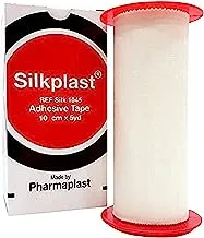 Silkplast Silk Medical Adhesive Tape, 10 cm x 5 cm Size