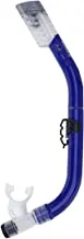 Adult Swim Snorkel by Wave for Pro Diving with Soft Silicone Mouthpiece Comfortable and Proficient in Use
