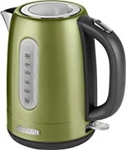 SENCOR - Electric Kettle, Stainless Steel, 2150 W, LED Light, Removable and Washable Dirt and Scale Filter, 1.7 L, SWK 1770GG, 2 years replacement Warranty