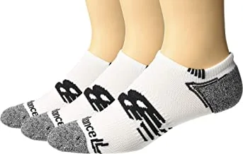 New Balance Socks, unisex adults Socks, WHITE (100), L