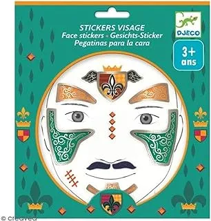 Knight Face Stickers