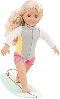 Our Generation 44435 46 cm Surfer Coral Doll