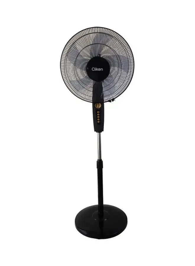 Clikon 16-Inch 4 Speed Setting Windwell Stand Fan With Timer 1250 RMP CK2034 Multicolour