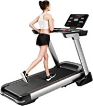 COOLBABY Fitness Motorized Treadmill with 2-year motor warranty, LED Monitor & Bluetooth, Home Use - Foldable & Automatic Lubrication, Auto Incline,150Kgs weight capacity, Black
