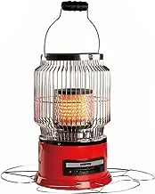 Geepas Electric Ceramic Heater with 2 Level Heating 2000 W GRH28506 Red