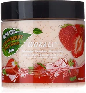 Wokali Strawberry Body Scrub 500 ml
