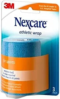 Nexcare Athletic Wrap, 3 Meter, Blue