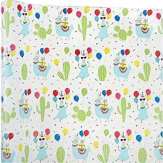 Llama Birthday Gift Wrapping Paper - 1 Pc