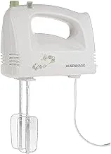 Olsenmark Hand Mixer - 5 Speed Control - Chrome Plated Beaters & Dough Hooks - Eject Function - 160W Powerful Motor - ABS Material - Lightweight