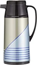 Peacock AIT100 Vacuum Flask, 1.3 Liter Capacity, Blue