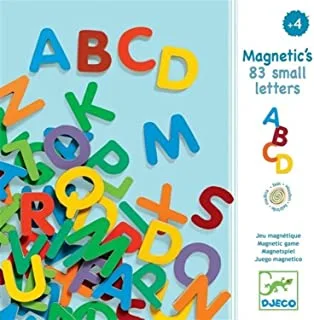 DJECO - Magnetic 83 small letters