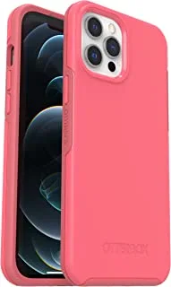 OtterBox iPhone 12 6.7 سلسلة التماثل + حافظة مع MagSafe Tea Petal Pink