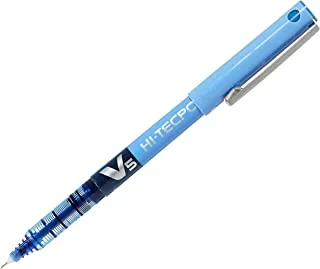بايلوت BX-V5-L 0.5 مم Hi-Tecpoint قلم حبر جاف ، أزرق