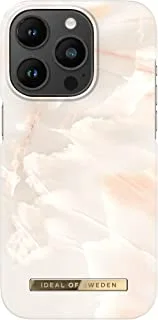 IDeal Of Sweden Fashion Case iPhone 14 Plus Rose Pearl Marble