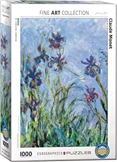 Irises (Detail) by Claude Monet 1000pcs