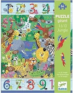 1 to 10 Jungle Giant Puzzle