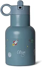 Citron Water Bottle - 250ml - Spaceship-Dusty blue