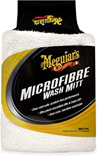 Meguiar's microfiber wash mitt, X3002, One Size