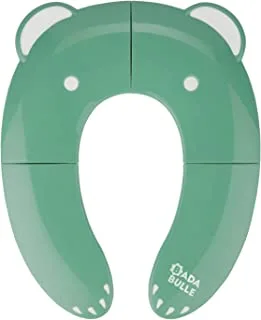 Badabulle Potty Training Folding Toilet seat Reducer,Green