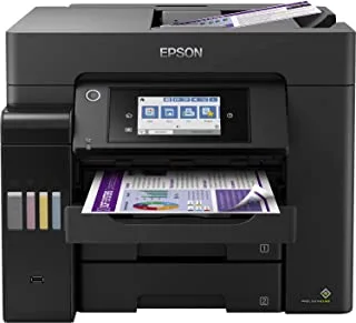 EPSON EcoTank L6570 Office ink tank printer A4 colour 4-in-1 printer with ADF, Wi-Fi and Smart Panel Connectivity and LCD screen