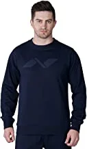 Nivia Anthra 3.0 Sweatshirt for Mens (XS, Navy)