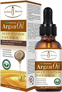 AICHUN BEAUTY Argan Castor Jojoba Tea Tree Oil Multi Function Face Serum Natural Repair Moisturizing Blemish 30ml (ARGAN OIL)