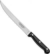 Tramontina Ultracorte 8 Inches Carving Knife with Stainless Steel Blade and Black Polypropylene Handle
