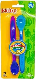 Nuby Long Handle Weaning Spoons