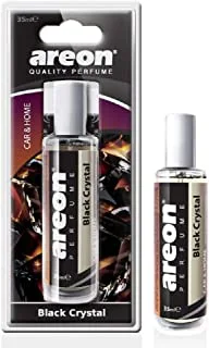 Areon - Car Air Freshener Ken & Perfume 35 ml - Black Crystal - (2 PCs)
