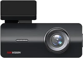 Hikvision K2 Dashcam Easy Installation 1080P HD Wide-angle Lens Built-in Microphone + Speaker Wifi Up To 128gb G-sensor Controlled Via Phone App For Live View Playback KSA Version