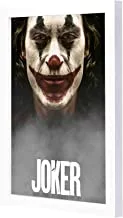 LOWHA Joker smok Wooden Framed Decorative Wall Art Painting White Frame 23x33x2cm By LOWHA