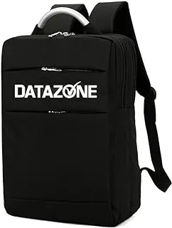 حقيبة ظهر ، Datazone للأعمال الكلاسيكية والحديثة ، الأفضل لعملك اليومي. يحتوي على جيبين كبيرين للكمبيوتر والجهاز اللوحي وجيبين أماميين للهاتف المحمول. .DZ-907 أسود