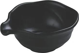 Servewell ميلامين هوريكا قمع فارسي أسود 14 × 7 سم