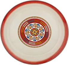 Al Saif Ghazar Khozama Soup Plate,Colour: Multicolor,Size:6Inch