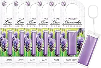 Areon Anti Moth Wardrobe Air Freshener - Lavender (Pack of 6)
