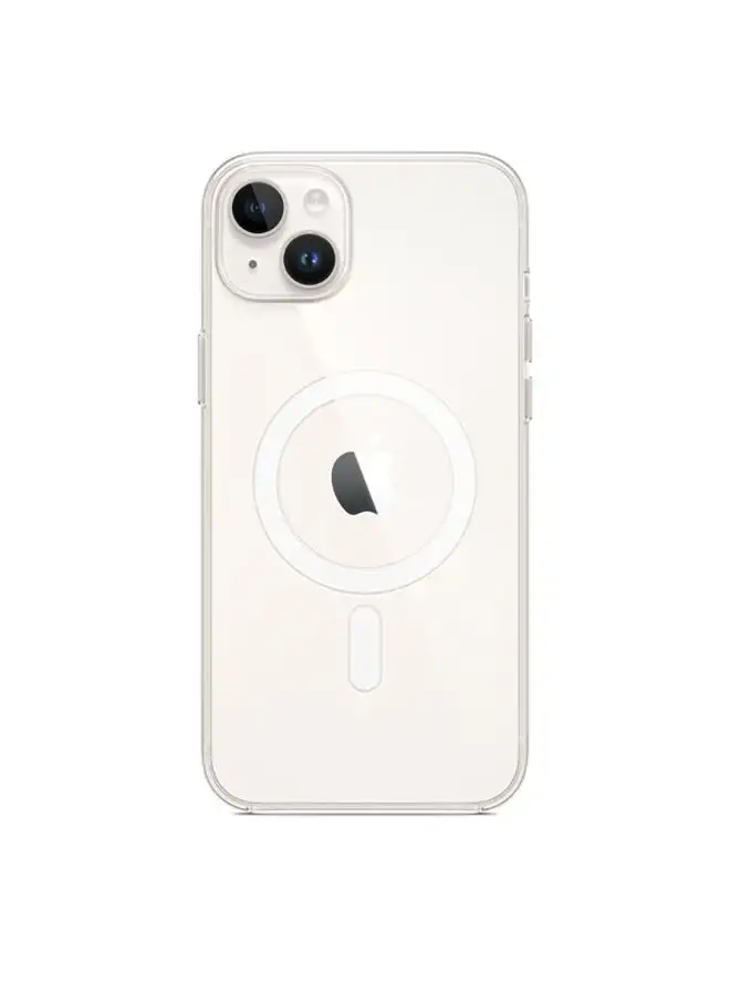 جراب Apple iPhone 14 Plus مع MagSafe شفاف