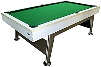 طاولة بلياردو من تي ايه سبورت نون كي دي ، أخضر / أبيض