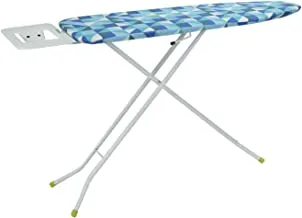 Royalford Ironing Board with Steam Iron Rest, Heat Resistant, 110 x 34 cm Assorted color