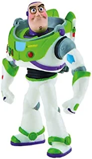 Bullyland Disney Toy Story Buzz Lightyear Figurine Cake Topper Toy Collectible, 3.7 inches